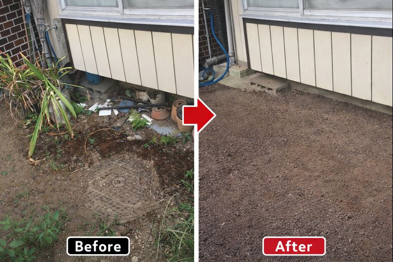 葛飾区の遺品整理｜室内だけでなく“家の外回り”の不用品回収も対応しています