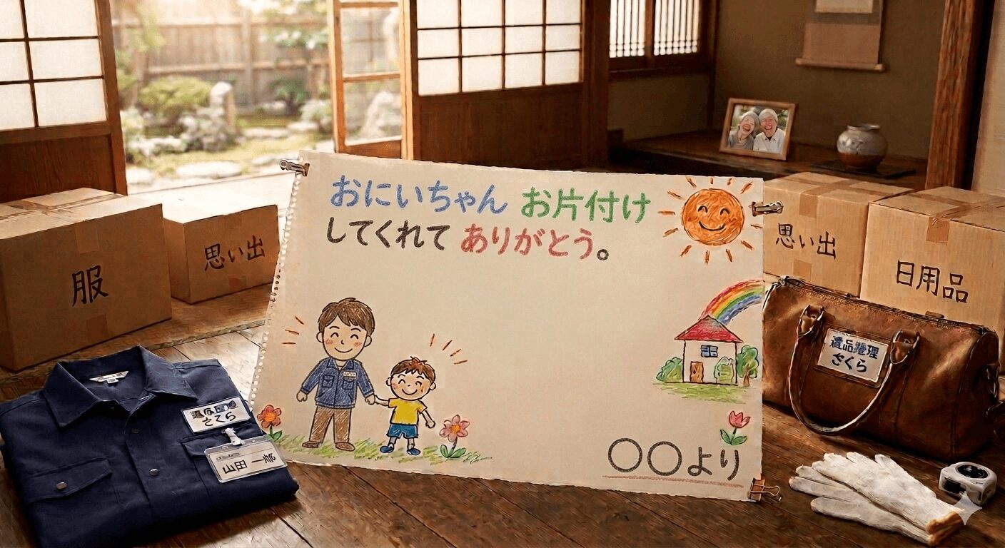 葛飾区で片付け中に届いた手紙｜人とのつながりを感じた一日