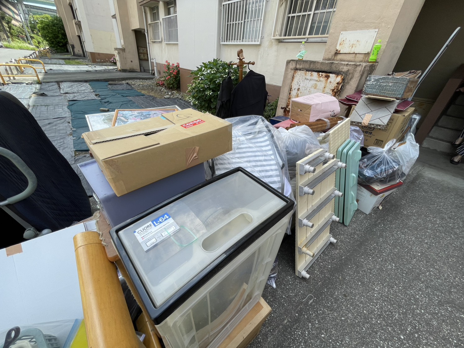 【葛飾区の遺品整理】三連休はご相談が集中。遠方からお越しのお客様の退去をお手伝いしました