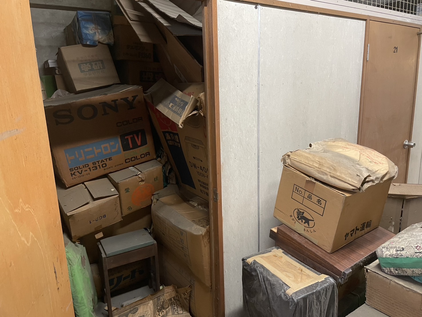 千葉県市川市の遺品整理｜ご紹介をきっかけに、30年手つかずだった倉庫のお片付け